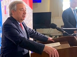 Haiti - FLASH : Visiting Haiti, António Guterres, calls for the immediate deployment of an international force
