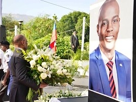 Haiti - Assassination of the President : The PM pays tribute to the late President Moïse (Video)