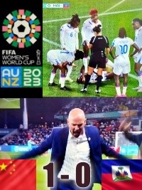 Haiti - FLASH : World Cup : China narrowly wins [1-0] against Haiti