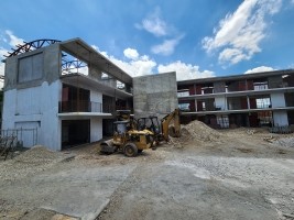 Haïti - Éducation : Les travaux avance au lycée Marie-Jeanne