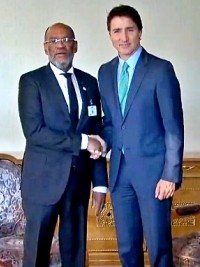 Haiti - Canada : Prime Minister Trudeau mentions contributions amounting to $74M
