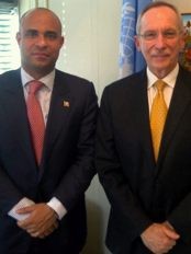 Haiti - Politic : Laurent Lamothe in New York