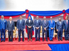 Haiti - FLASH : Swearing and installation of members of the CPT...