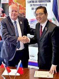 Haiti - Textile : Taiwan supports the Garment Technology Training Center