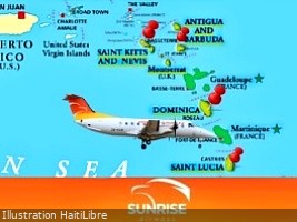 Haïti - FLASH : Sunrise Airways nouveau réseau de connexions dans la Caraïbe de l’Est