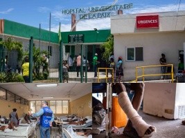 Haiti - Health : The University Hospital of La Paix on the front line