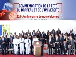 Haiti - Politic : Ceremony of the 221st anniversary of the National Flag (Videos)