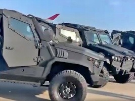 Haïti - FLASH : La PNH reçoit 10 nouveaux véhicules blindés des États-Unis (Vidéo)