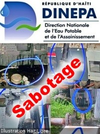 Haïti - FLASH : Sabotage et vandalisme à la station de pompage d'eau à Tabarre
