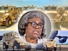 Haïti - Sécurité : L’Ambassadrice américaine annonce une augmentation importante du nombre de véhicules blindés