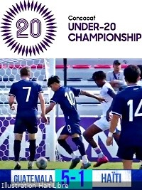 Haiti - Qualification U-20 World Cup Chile 2025 : Haiti eliminated by Guatemala [5-1] (videos)