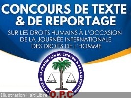 Haïti - AVIS : 8ème Édition du concours de texte et de reportage
