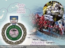 Haïti - Turques & Caïques : 217 migrants haïtiens interceptés et saisie importante de marijuana
