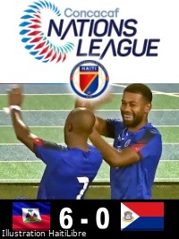 Haiti - FLASH : League of Nations, Haiti crushes Sint Maarten [6-0] (Video)