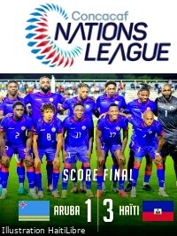 Haiti - FLASH : League of Nations, Victory of the Grenadiers against Aruba [3-1] (Video)