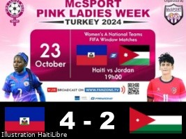 Haiti - Pink Ladies Week : Victory of our Grenadières [4-2] against Jordan (Video)