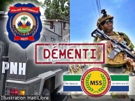 Haïti - Sécurité : Démenti conjoint de la PNH et de la MMSS