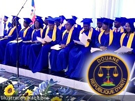 Haïti - Économie : Graduation et prestation de serment de 51 nouveaux douaniers