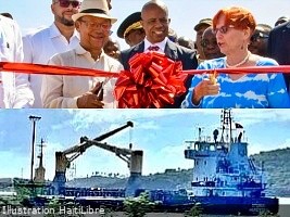 Haïti - Économie : Inauguration officielle du Port de Saint Louis du Sud (vidéo)