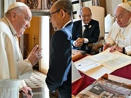 Haïti - Religion : Leslie Voltaire en tête à tête avec le Pape François