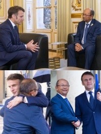 Haiti - FLASH : Emmanuel Macron evoked the independence debt with Leslie Voltaire (Video)