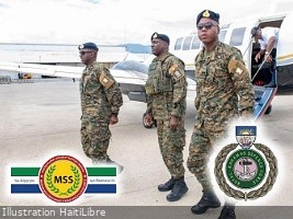 Haiti - Security : Relief of members of the Bahamas vanguard in Haiti