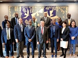 Haïti - Politique : Les Ambassadeurs de la CARICOM discutent de la crise en Haïti avec le Secrétaire Général de l’ONU