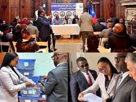 Haiti - Diaspora : The Minister of MHAVE in Chile