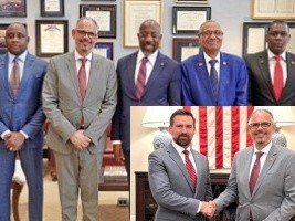 Haïti - Washington : Le P.M. s’entretien avec le Sénateur Raphael Warnock et Michael Jensen