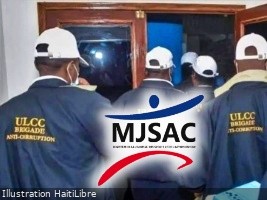 Haiti - Justice : Search at the Ministry of Youth, Sports...