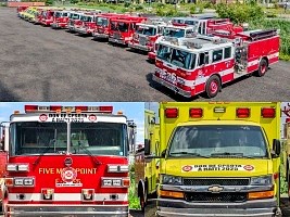 Haiti - Diaspora : Donation of 12 fire trucks and 10 ambulances