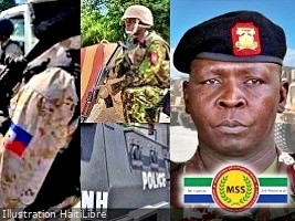 Haiti - FLASH : Kenyan Commander Godfrey Otunge provides an update on progress made