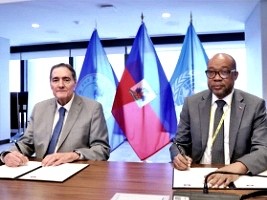 Haïti - Santé : L’OPS/OMS et Haïti signent une nouvelle stratégie de coopération