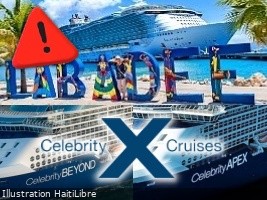 Haïti - Tourisme : Celebrity Cruises suspend ses escales en Haïti jusqu’en 2026