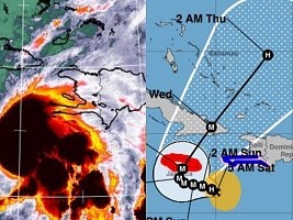 Haïti - FLASH : Melissa va devenir un ouragan aujourd’hui, un déluge attendu