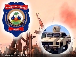 Haïti - FLASH : Terroristes tués et blessés, saisie d’armes et de munitions, un hélicoptère de la PNH incendié