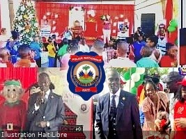 Haiti - PNH : Special day in honor of the children of police officers killed in combat (Video)