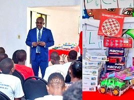 Haiti - Social : Christmas party for children rescued from gangs