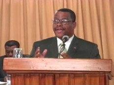 Haiti - Politic : Garry Conille, government actions and perspectives 2012 (+speech)
