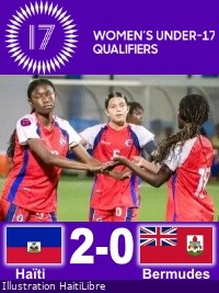 Haïti - Qualif U-17 C.M. Maroc 2026 : Malgré leur victoire contre les Bermudes [2-0] Haïti est éliminé