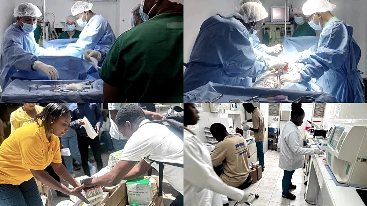 Surgical Caravan : More than 550 cases operated on free of charge in Nippes, Haiti