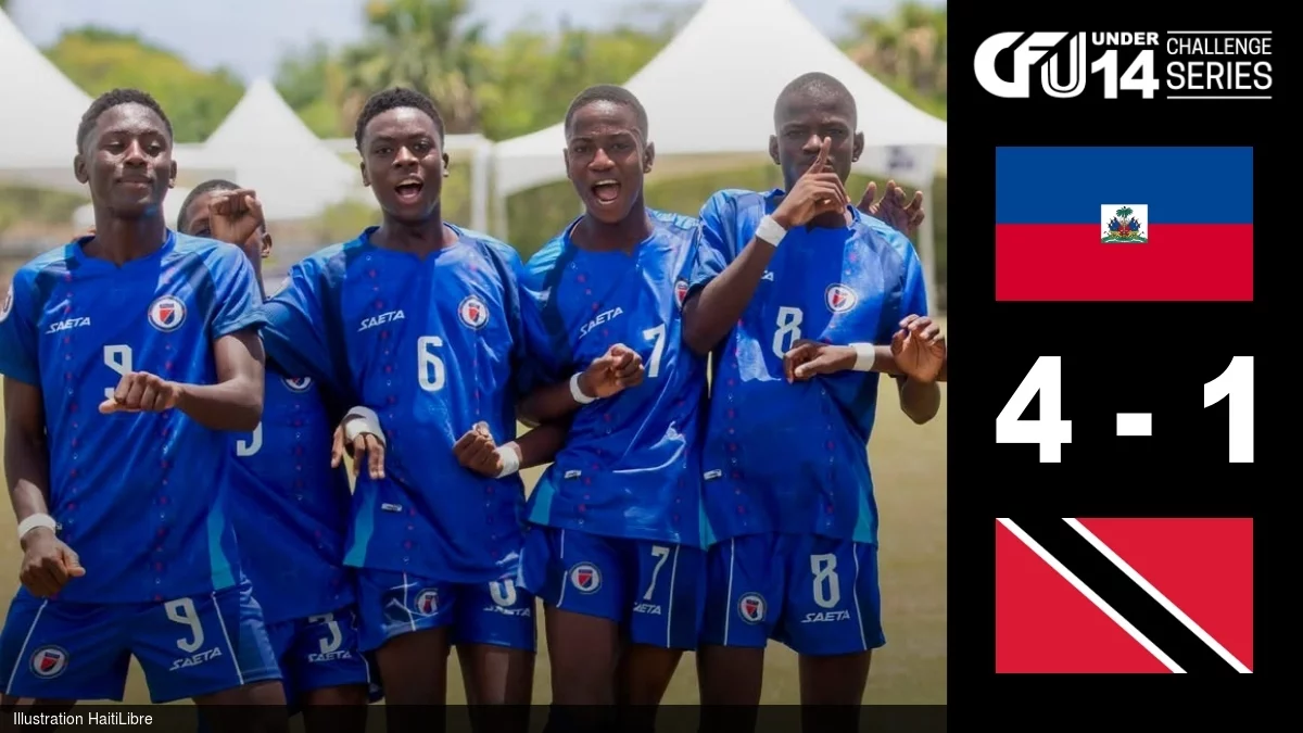Haiti - CFU Challenge 2026 (U-14) : Victory of Grenadiers [4-1] over the Young Warriors of Trinidad and Tobago