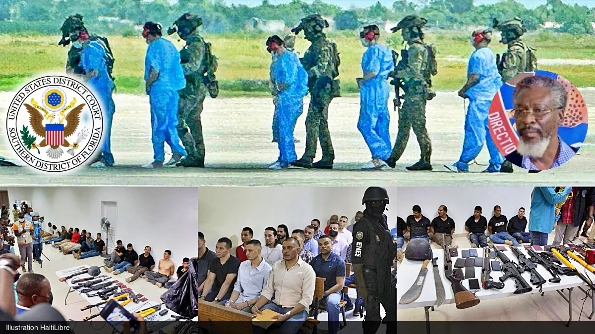 Haiti - FLASH : Joseph Félix Badio and 17 Colombians imprisoned in Haiti extradited to the USA