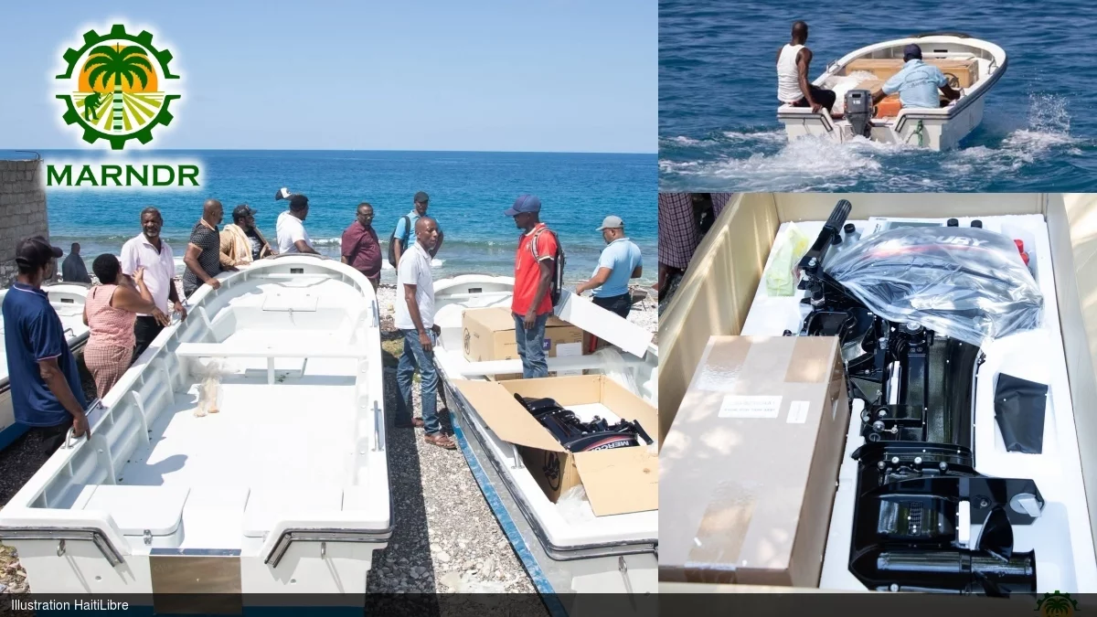 Significant distribution of equipment to fishermen in Grand'Anse, Haiti