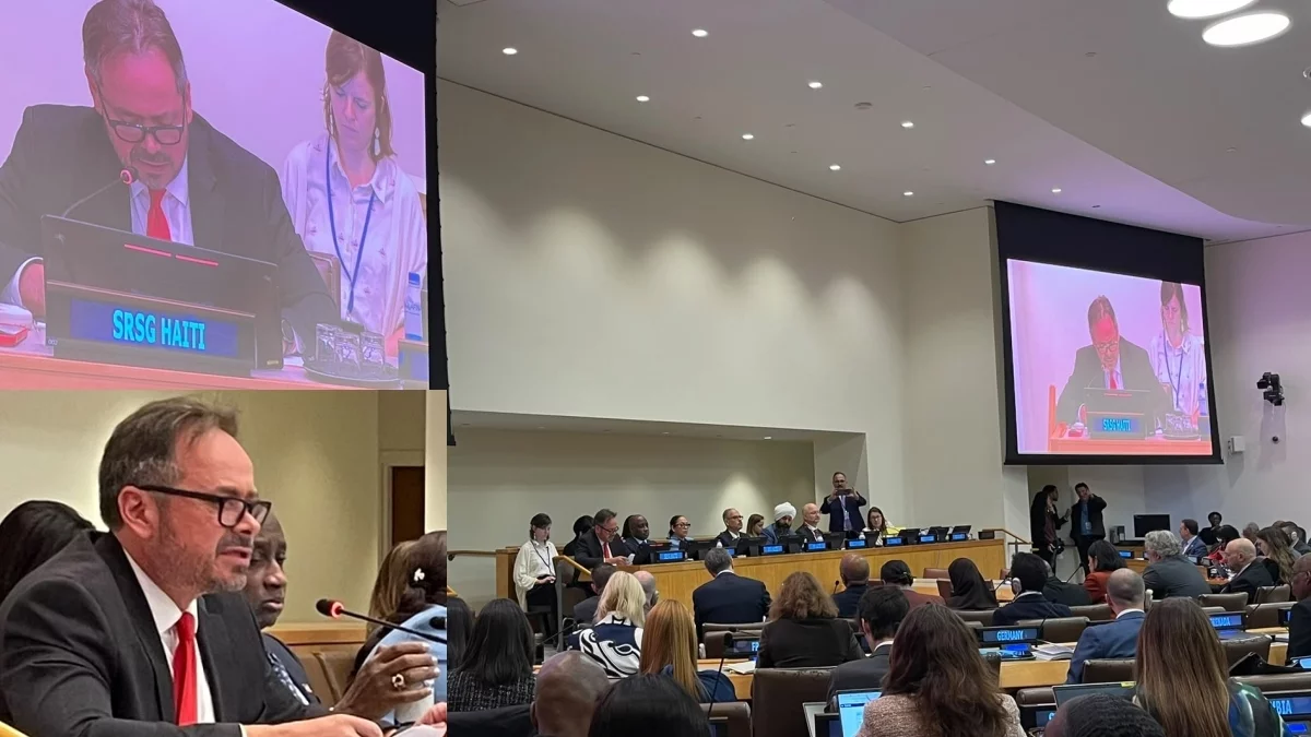 Haiti - Security : Transforming security progress into lasting stabilization (speech)