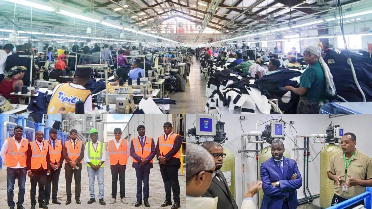 Haiti - Industry Week : Guided tour of several companies