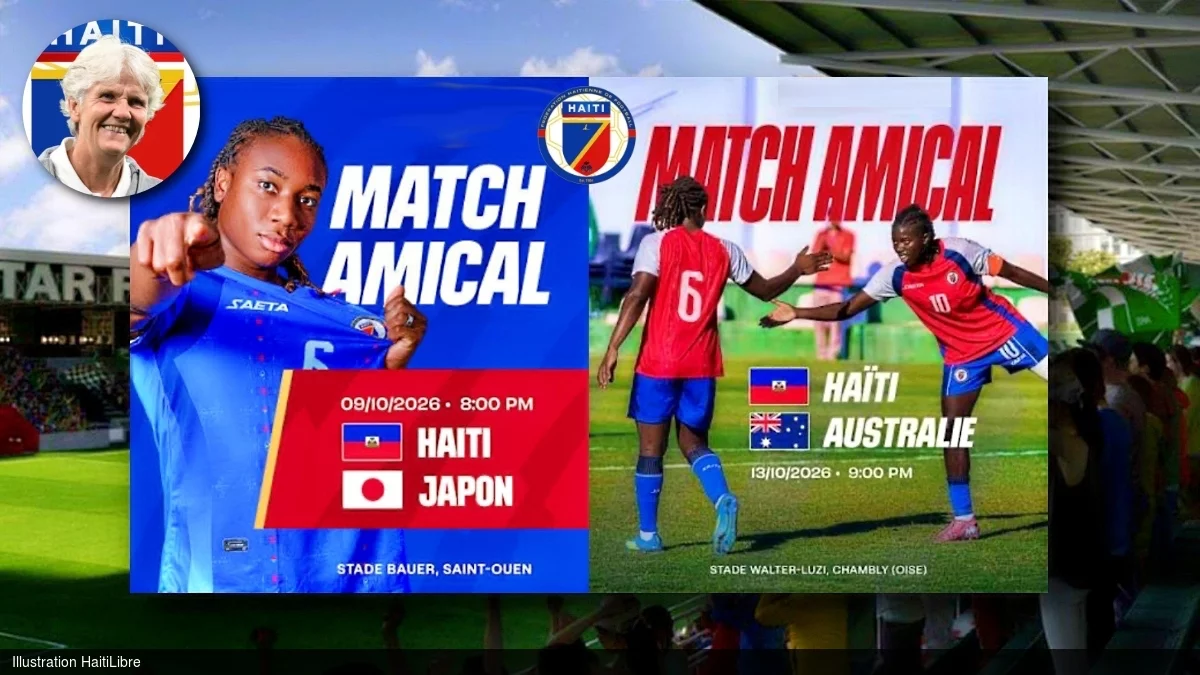 Haïti - FLASH : Deux matchs amicaux de haut niveau pour nos Grenadières sénior (Liste des joueuses)