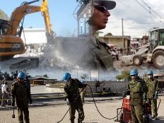 Haïti - Reconstruction : Les compagnies de Génie de la Minustah au travail