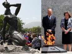 Haiti - Politic : Tribute of Martelly at Marron Inconnu