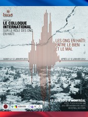 Haiti - Humanitarian : The Government supports the International Symposium on the Role of NGOs